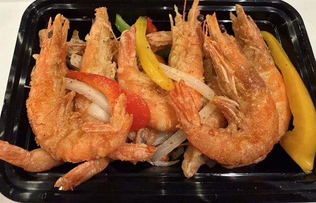 Salted Pepper Shrimp (Chinese Styles).