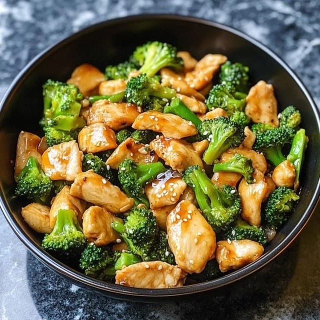 Chicken & Broccoli.