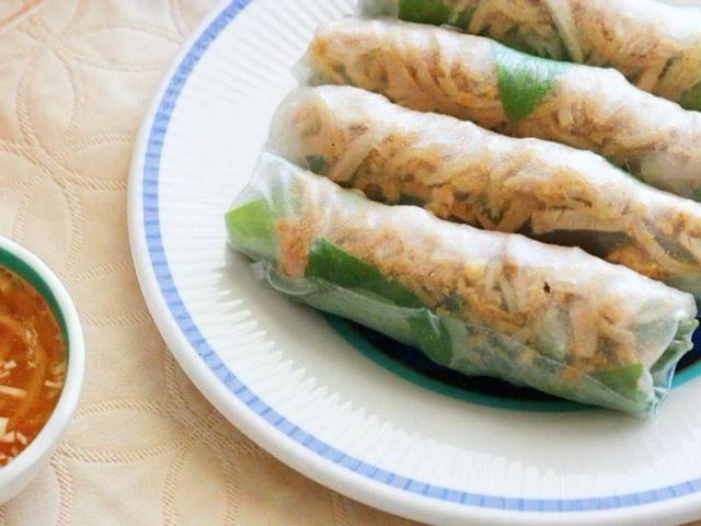 Bì Cuốn/Shredded Pork Rice Paper Roll (4).