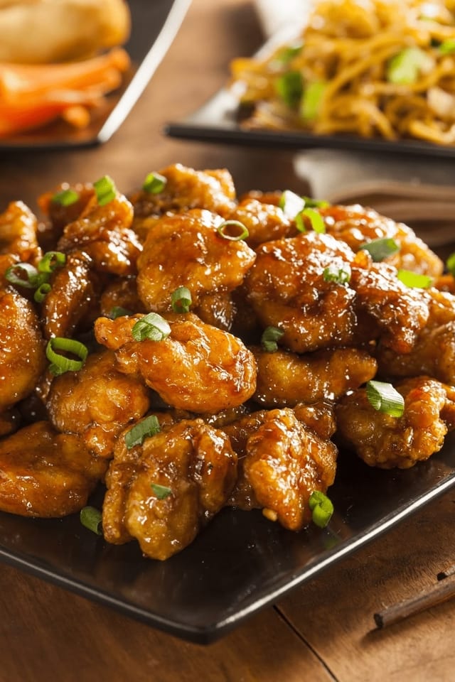Orange Chicken.